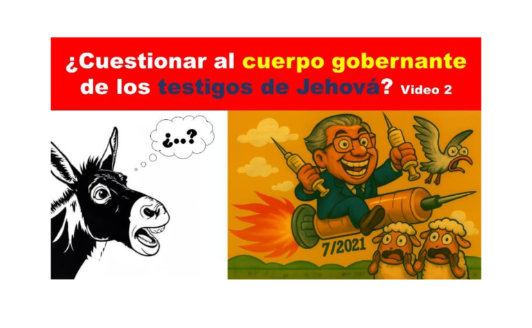 ¿Se puede cuestionar al cuerpo gobernante de los testigos de Jehová? Parte 2 -El ejemplo de Aarón-